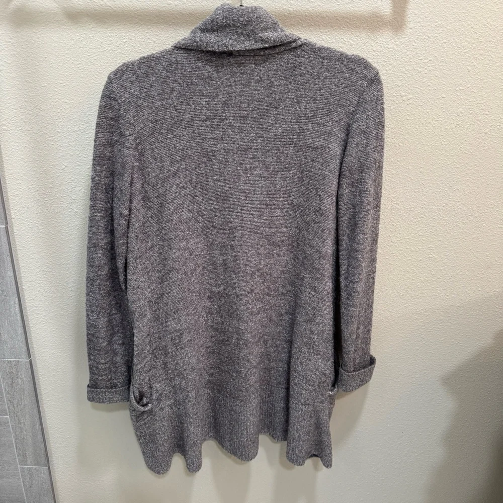 Barefoot Dreams Cardigan Womens XS/S Gray Open Front Cozychic Lite Jacket Cozy